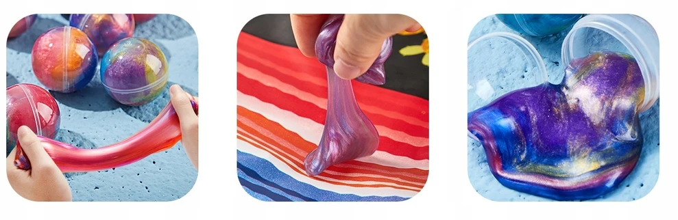 Mpmax GALAXY SLIME COSMOS SENSORINIŲ ŽAISLŲ RINKINYS ERDVĖLĖS