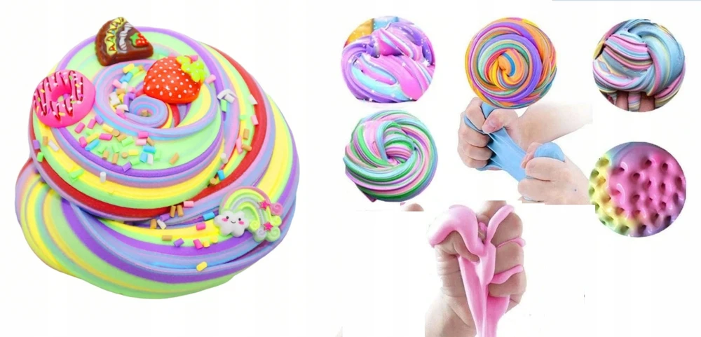 Mpmax SLIME ledų lagaminas KVAPAS SLIME MAKE KIT GLUTY Pūkuotas sviestas