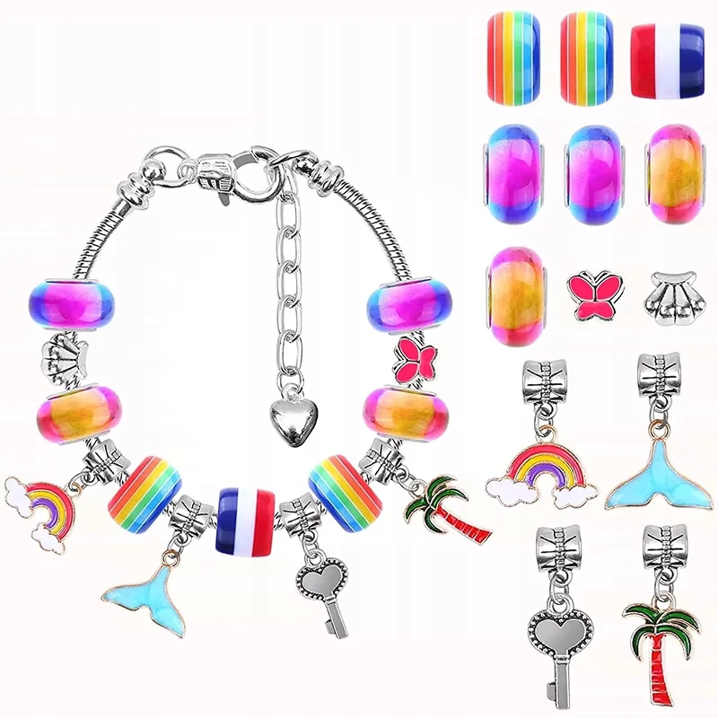 MTA Rinkinys, skirtas gaminti JUVELYRIJOS APYNĖS Karoliukai CHARMS PENDANTS DIY