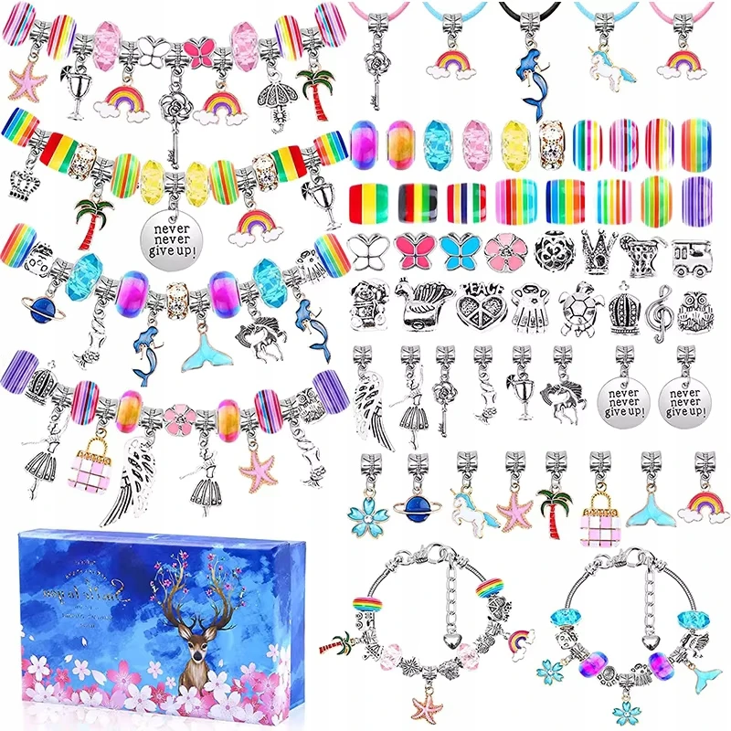 MTA Rinkinys, skirtas gaminti JUVELYRIJOS APYNĖS Karoliukai CHARMS PENDANTS DIY