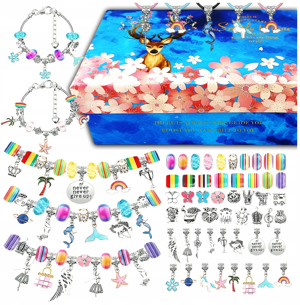 MTA Rinkinys, skirtas gaminti JUVELYRIJOS APYNĖS Karoliukai CHARMS PENDANTS DIY