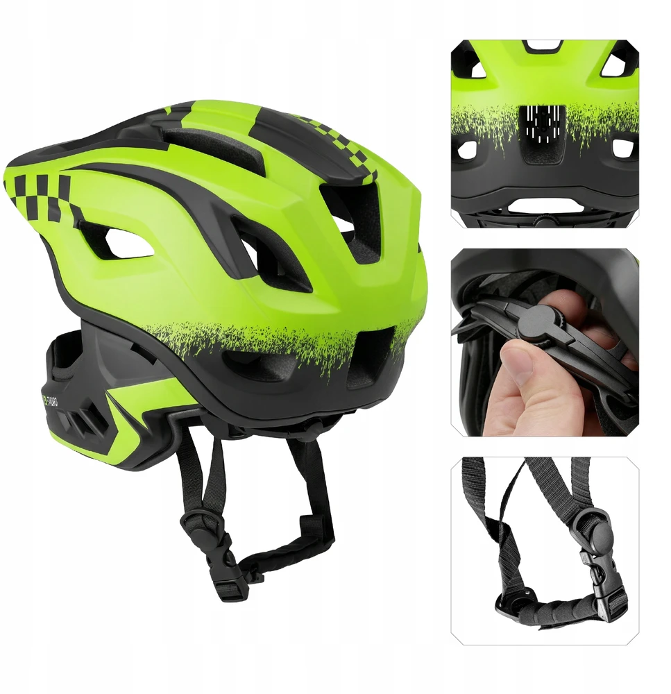 MTB DVIRAČIO ŠALMAS, REGULIUOJAMAS, VISAS, NUIMAMAS MENYS 54-58CM ENDURO VAYOX