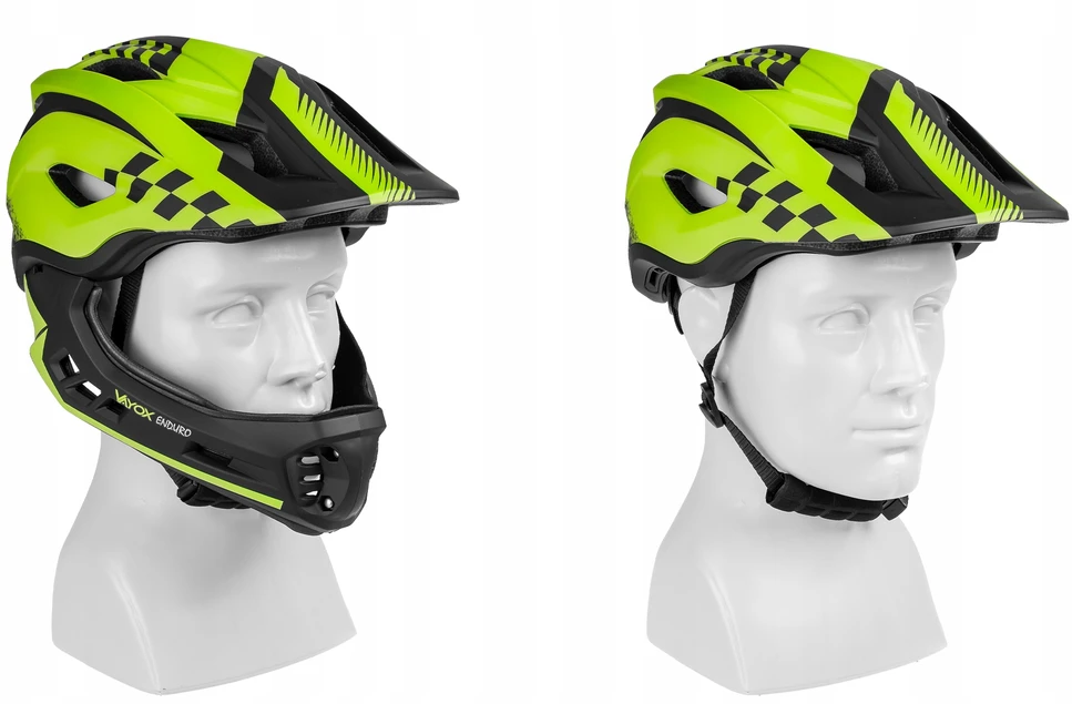 MTB DVIRAČIO ŠALMAS, REGULIUOJAMAS, VISAS, NUIMAMAS MENYS 54-58CM ENDURO VAYOX