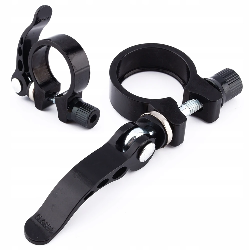 MTB DVIRAČIO SĖDYNĖS spaustukas SU spaustuvu QR SĖDYNĖS SĖDYNĖS spaustukas 31,8 mm Juodas