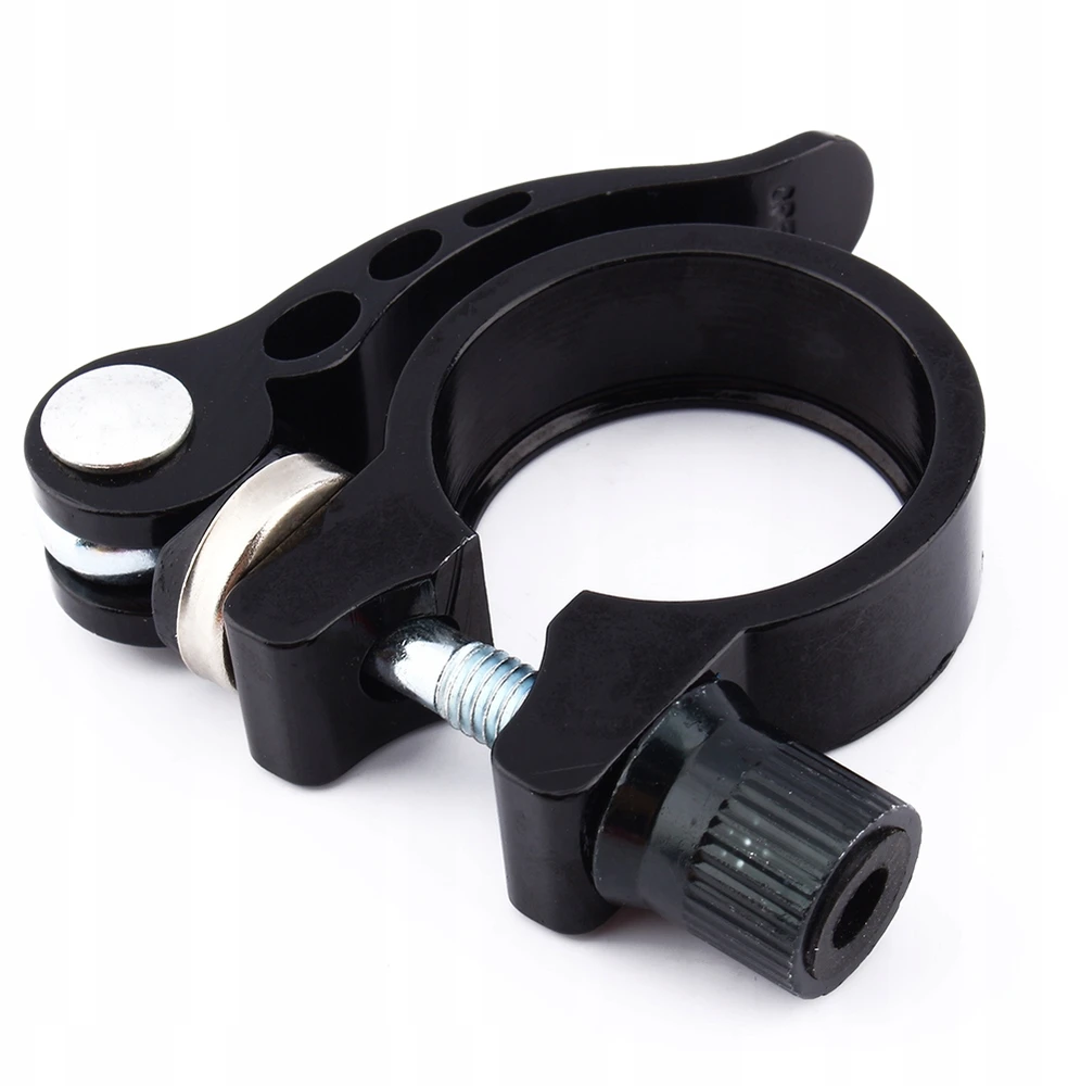 MTB DVIRAČIO SĖDYNĖS spaustukas SU spaustuvu QR SĖDYNĖS SĖDYNĖS spaustukas 31,8 mm Juodas
