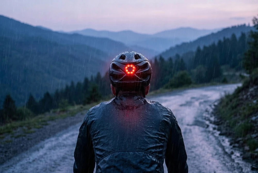 MTB LED ROAD CITY Dviračio šalmas, REGULIUOJAMAS M 55-58 VAYOX SPEED