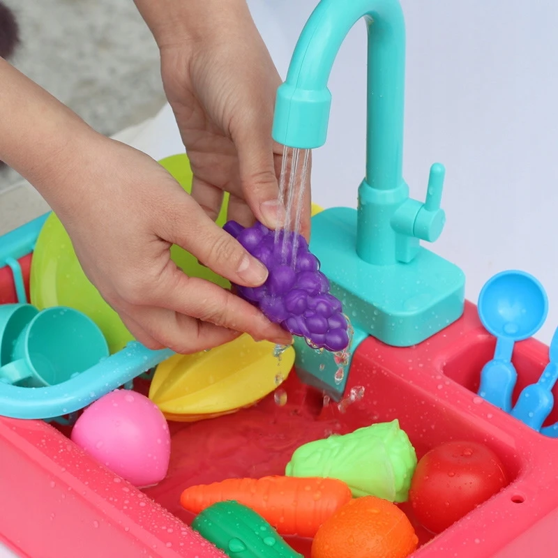 MTOYS INTERAKTYVI VAIKŲ KRAUUTĖ INDALŲ PLAUMUI, VANDENS BĖGIAI + PRIEDAI