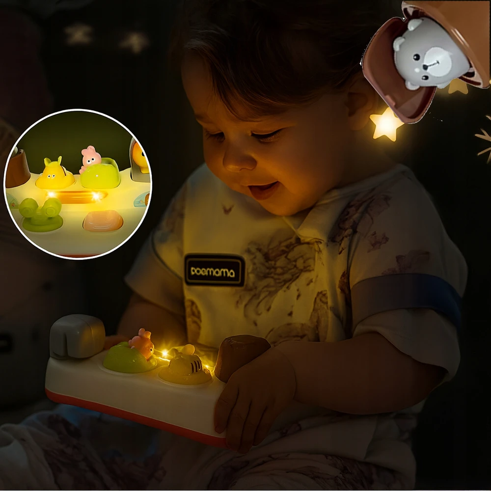 MTOYS IŠšokantieji GYVŪNAI LAIKOMASIS ŽAISLAS IŠšokantis interaktyvus MONTESSORI
