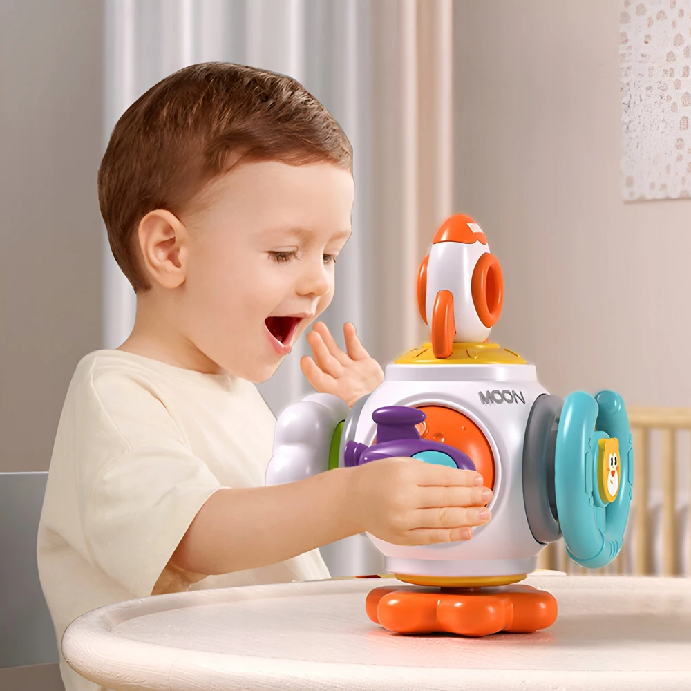 Mtoys MONTESSORI JAUTIMO KUBAS UGDOMASIS JUDAMAS KŪRYBINIS INTERAKTYVUMAS