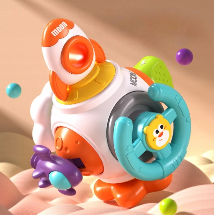 Mtoys MONTESSORI JAUTIMO KUBAS UGDOMASIS JUDAMAS KŪRYBINIS INTERAKTYVUMAS