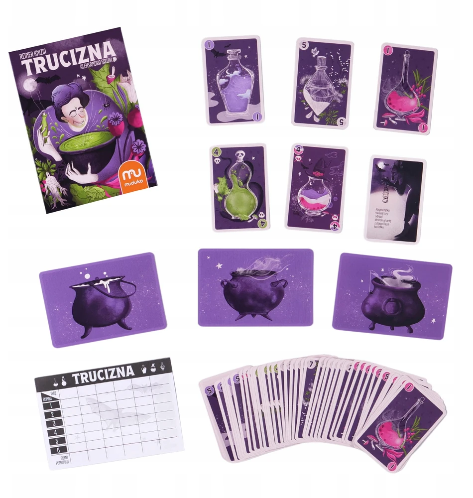 MUDUKO Kortų žaidimas „Trucizna“