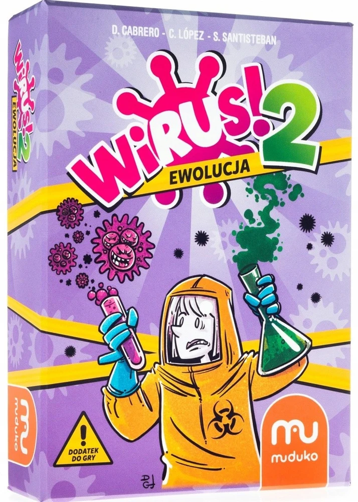 Stalo žaidimas Trefl Wirus 2, PL