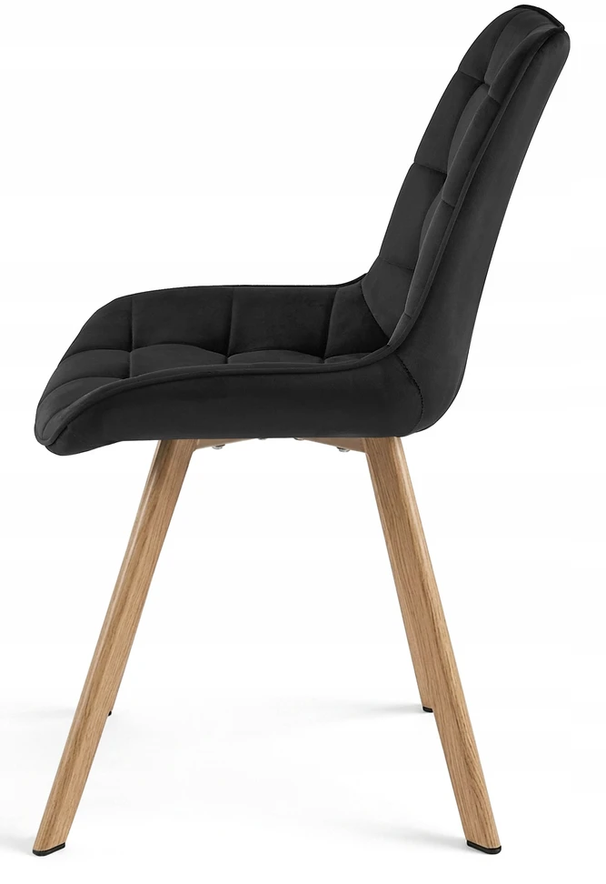 MUFART AKSOMINĖ MINŠTA AKSOMINĖ KĖDĖ SVETAINEI VIRTUVĖS VALGOMO KAMBARYS TORO Juoda