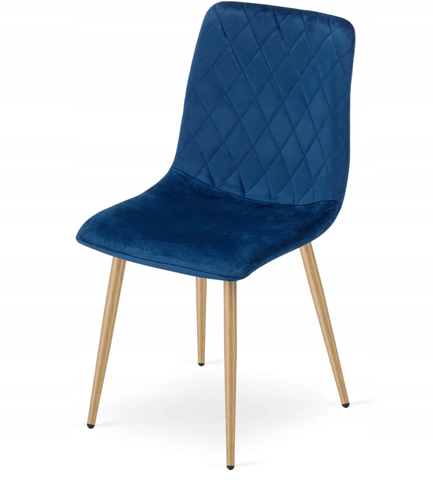 MUFART VELUR VELVET MINKŠTA KĖDĖ SVETAINEI, VALGOMAI, VELURO NAVY AMPLE