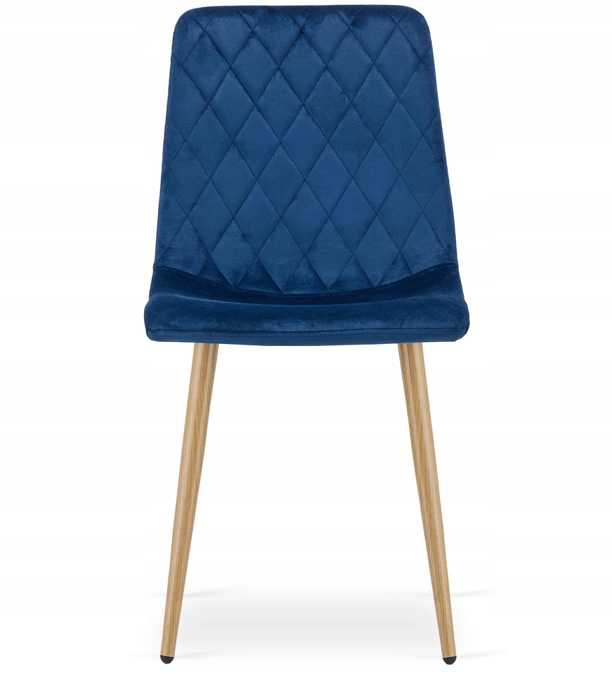 MUFART VELUR VELVET MINKŠTA KĖDĖ SVETAINEI, VALGOMAI, VELURO NAVY AMPLE