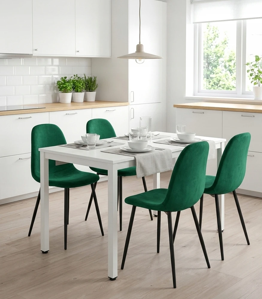 MUFART VELVET Žalias MINŠTA KĖDĖ VALGOMUI, MOKA SCANDINAVIAN