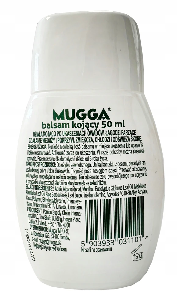 Balsam Mugga raminamasis balzamas 50ml