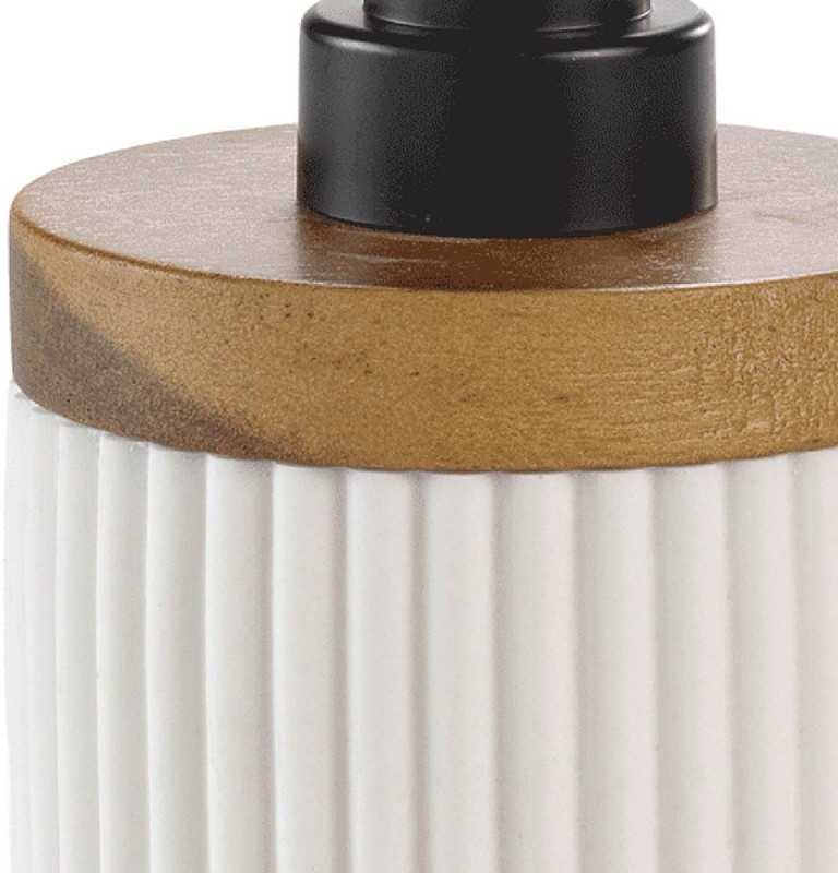 Muilo dozatorius D8xH17 cm polirezininis NIAGARA douceur d'intérieur
