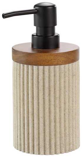 Muilo dozatorius D8xH17 cm polirezininis NIAGARA douceur d'intérieur