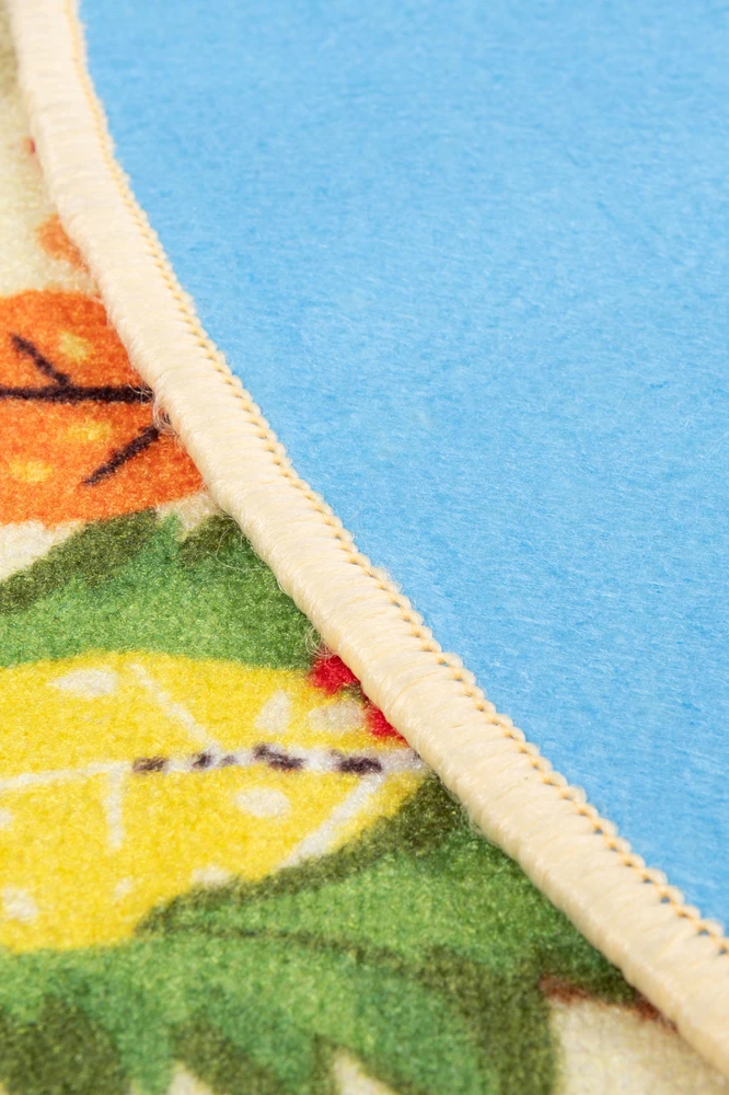 Multi Decor Dywan dziecięcy koło Stella Ulice w kolorze beżowym 120 cm