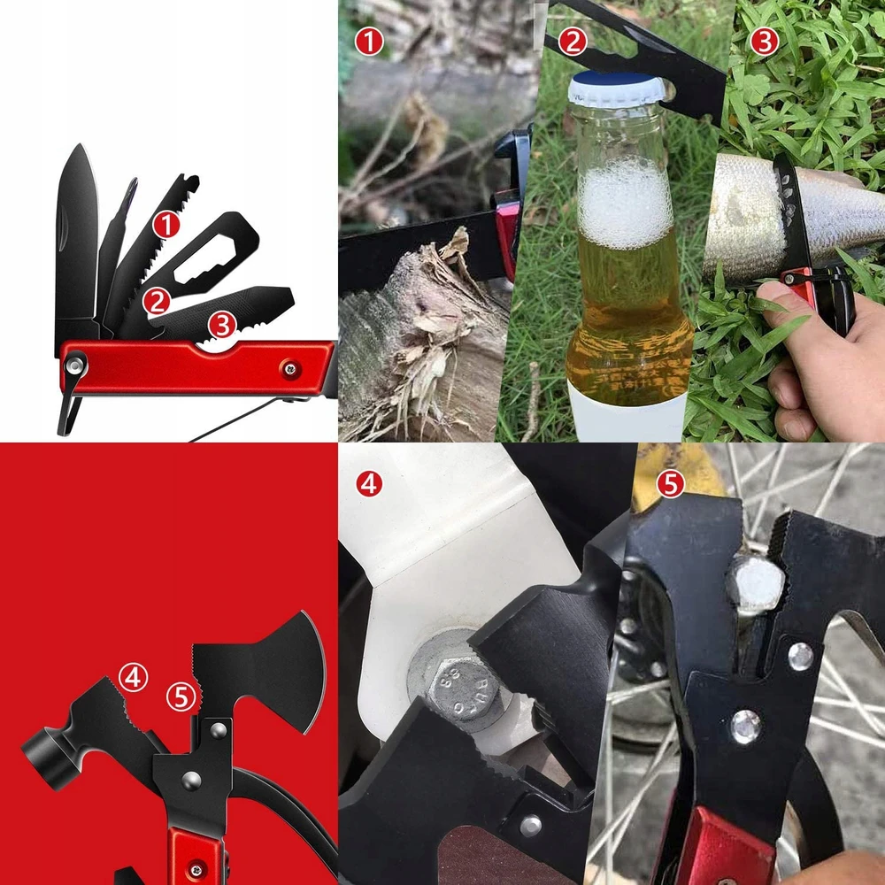 MULTITOOL SURVIVAL KOANNI DAUGIAFUNKCINIS ĮRANKIS