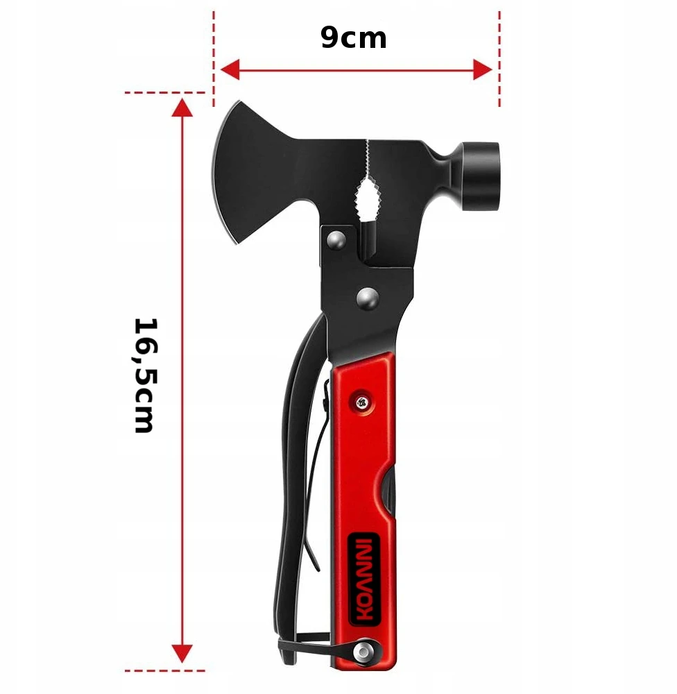 MULTITOOL SURVIVAL KOANNI DAUGIAFUNKCINIS ĮRANKIS