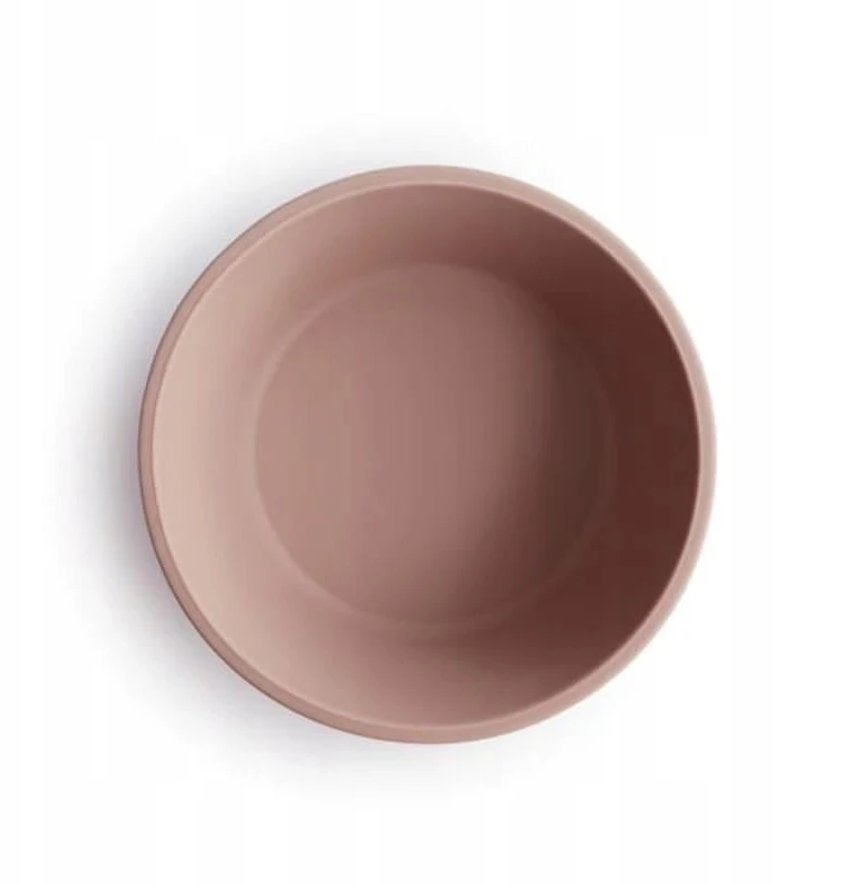 MUSHIE silikoninis dubenėlis limpančiu dugnu, Blush
