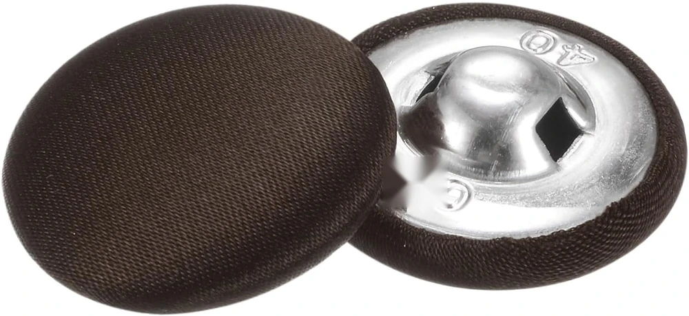 MYGTUKAI 10 Vnt. 25 mm APVALIA DANGTA MEDŽIAGA METALAS SIUVIMO RUDAS