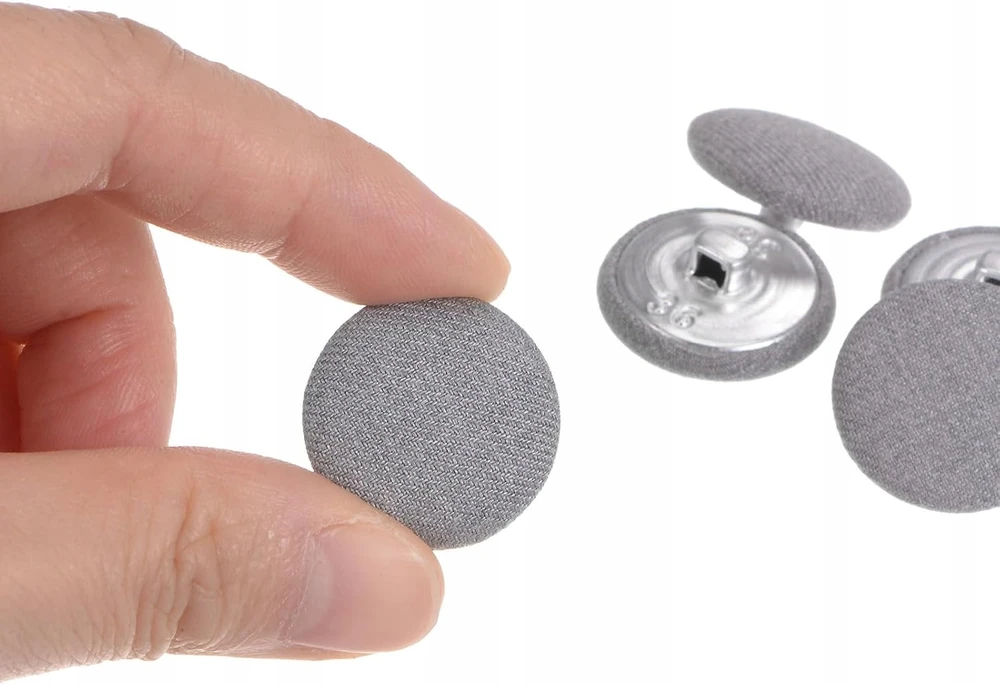 MYGTUKAI 20 Vnt. 23 mm METALINIO APVALIO SIUVIMO DEKORATYVINIS APVALŠTAS ILGUS