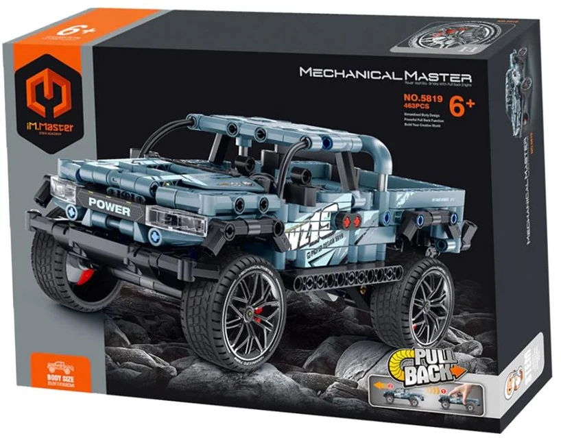 M&Z KOCKI IM. MASTER Blocks PICK-UP 463 ELEMENTAI