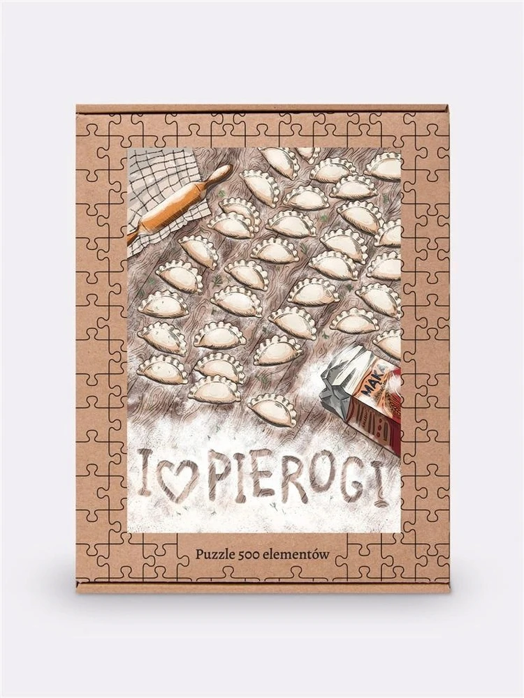 Eurographics Nadwyraz Dėlionė 500 I LOVE PIEROGI