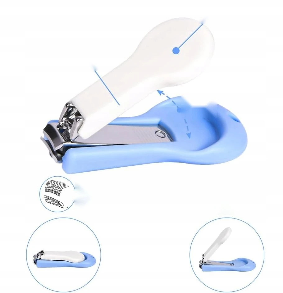 NAGAŲ PRIEŽIŪROS RINKINYS 4IN1 KŪDIKLIŲ VAIKŲ ABS PLIENINĖ HIGIENOS DĖKLĖ
