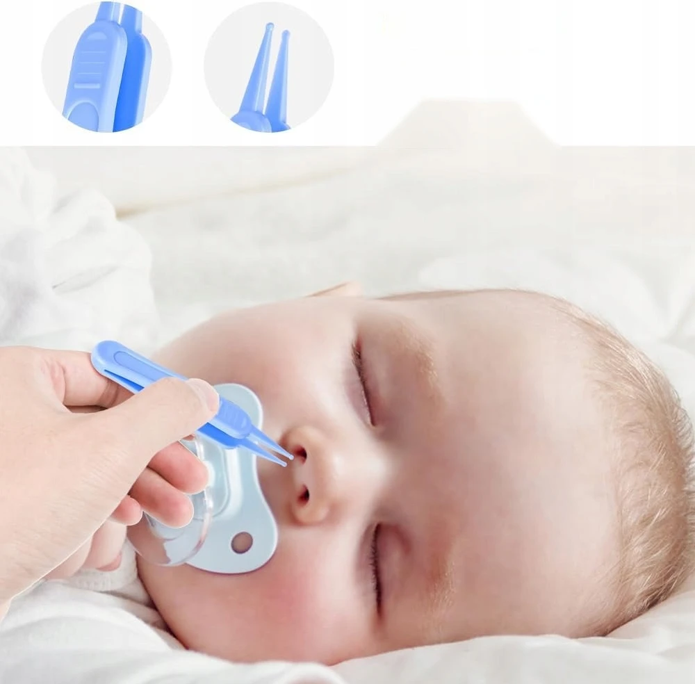NAGAŲ PRIEŽIŪROS RINKINYS 4IN1 KŪDIKLIŲ VAIKŲ ABS PLIENINĖ HIGIENOS DĖKLĖ