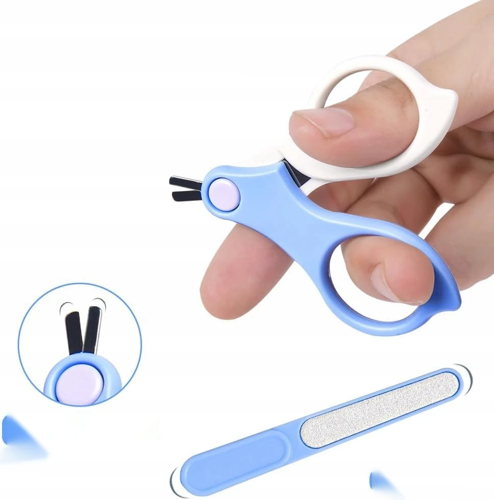 NAGAŲ PRIEŽIŪROS RINKINYS 4IN1 KŪDIKLIŲ VAIKŲ ABS PLIENINĖ HIGIENOS DĖKLĖ
