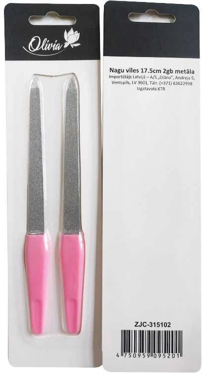 Besk OLIVIA Nagų dildės Metalinės 17.5 cm (2 vnt.)