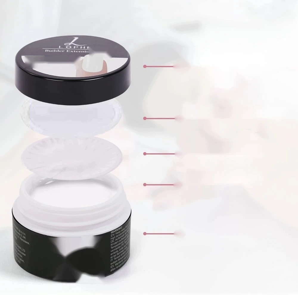 NAGŲ KLIJAI 15 ml TIPS GEL KIETAS ILGAUS STILIAVIMO DEKORACIJOS