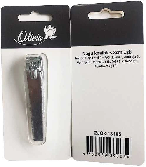 OLIVIA nagų kirpimo žirklutės 8 cm