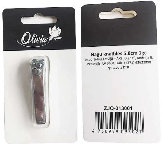 Besk OLIVIA Nagų knaipės 5.8 cm