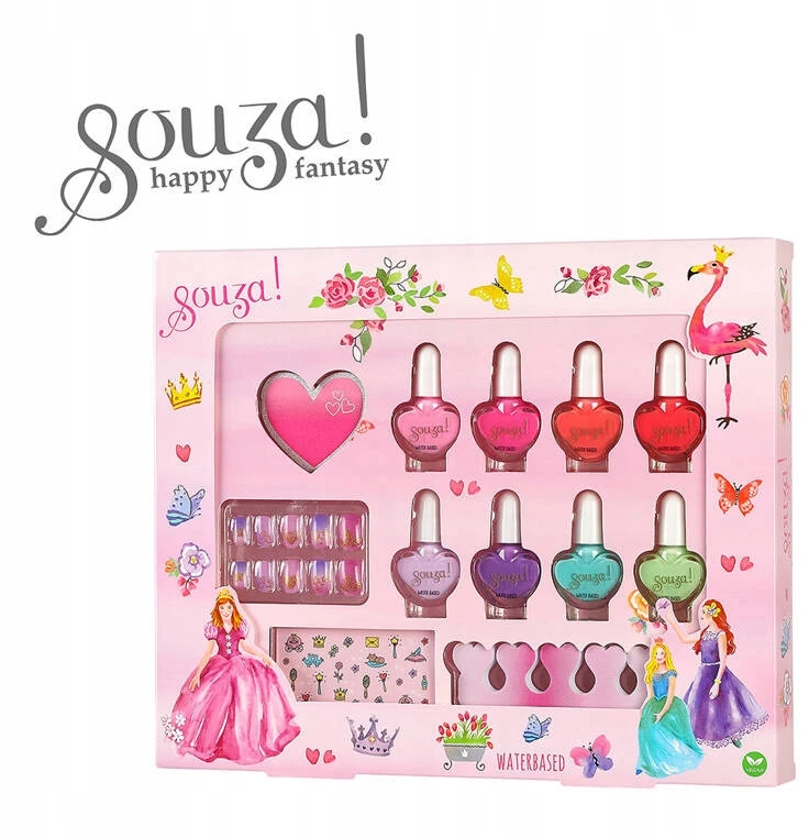 Souza! Princesės Lakiery i Priedai Do Paznokci 12 el. 107130