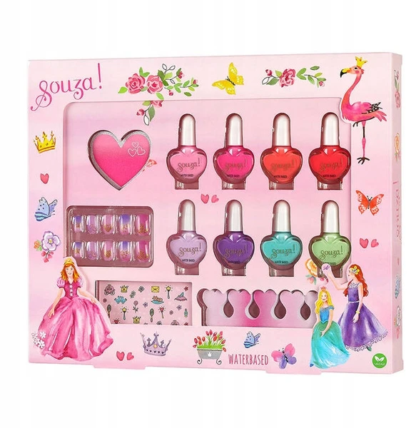 Souza! Princesės Lakiery i Priedai Do Paznokci 12 el. 107130