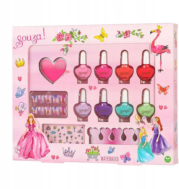 Souza! Princesės Lakiery i Priedai Do Paznokci 12 el. 107130