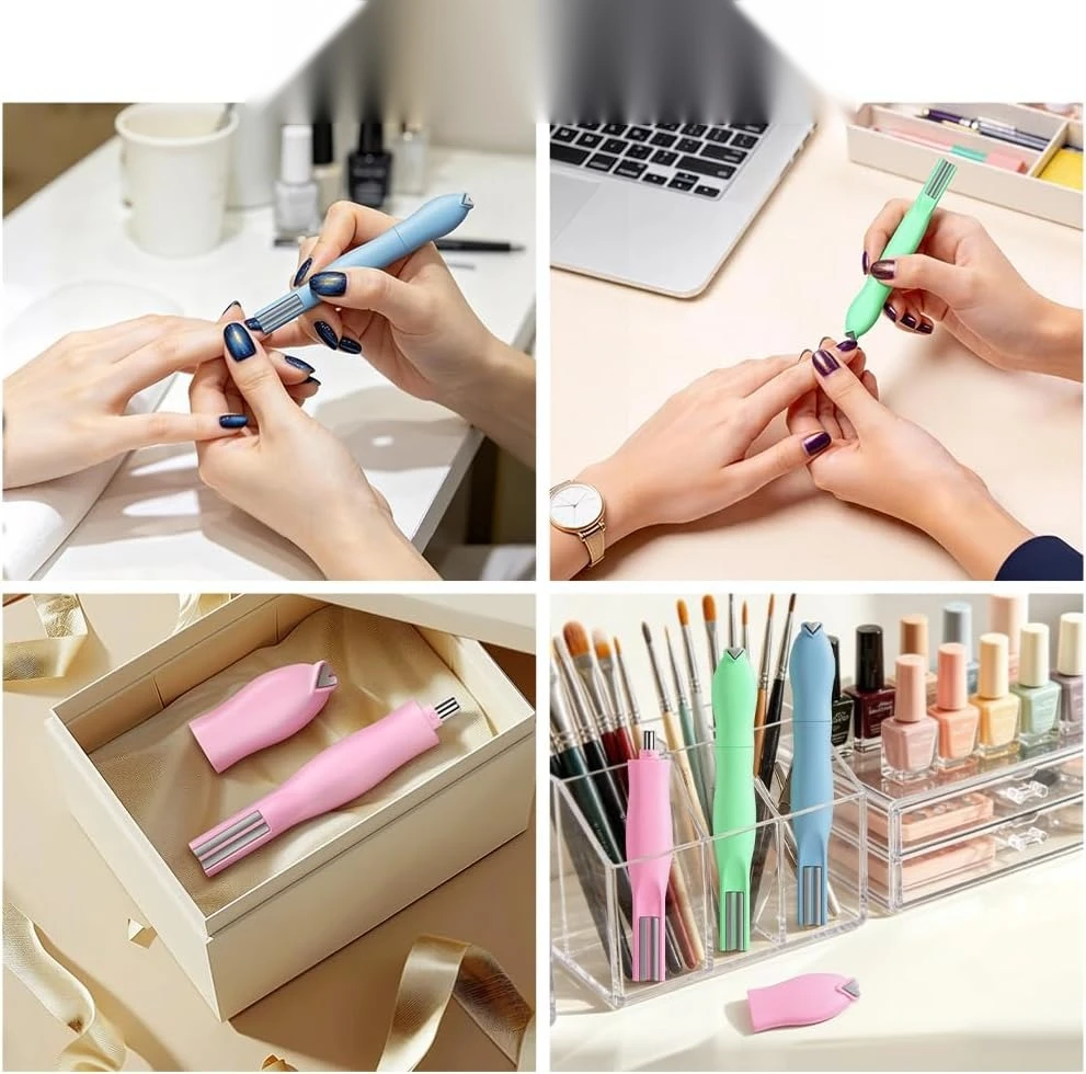 Bez Marki NAGŲ MAGNETAS CAT EYE 3IN1 NAIL DECORATION GEL HEART