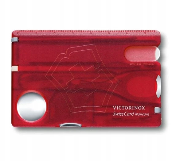Nagų priežiūros Įrankių rinkinys Victorinox SwissCard 0.7240.T