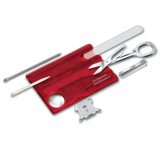 Nagų priežiūros Įrankių rinkinys Victorinox SwissCard 0.7240.T