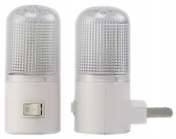 Naktinė lempa kontaktui su 3 LED jungikliu