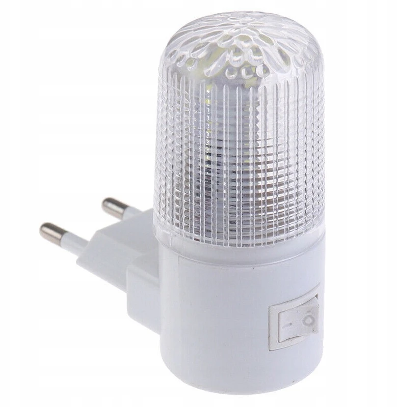 Naktinė lempa kontaktui su 3 LED jungikliu