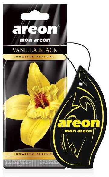 Namų kvapas Areon Juodas Vanilla Juodas, 150 ml