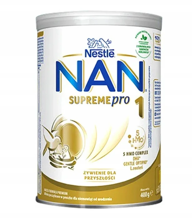 NAN Supreme PRO 1 HM-O 400g Nestle mišiniai kūdikiams