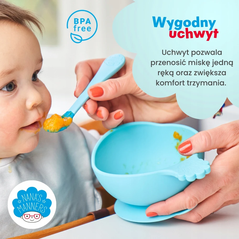 Nana's Manners Stage 1 dubuo su siurbtuku MĖLYNA MĖLYNA
