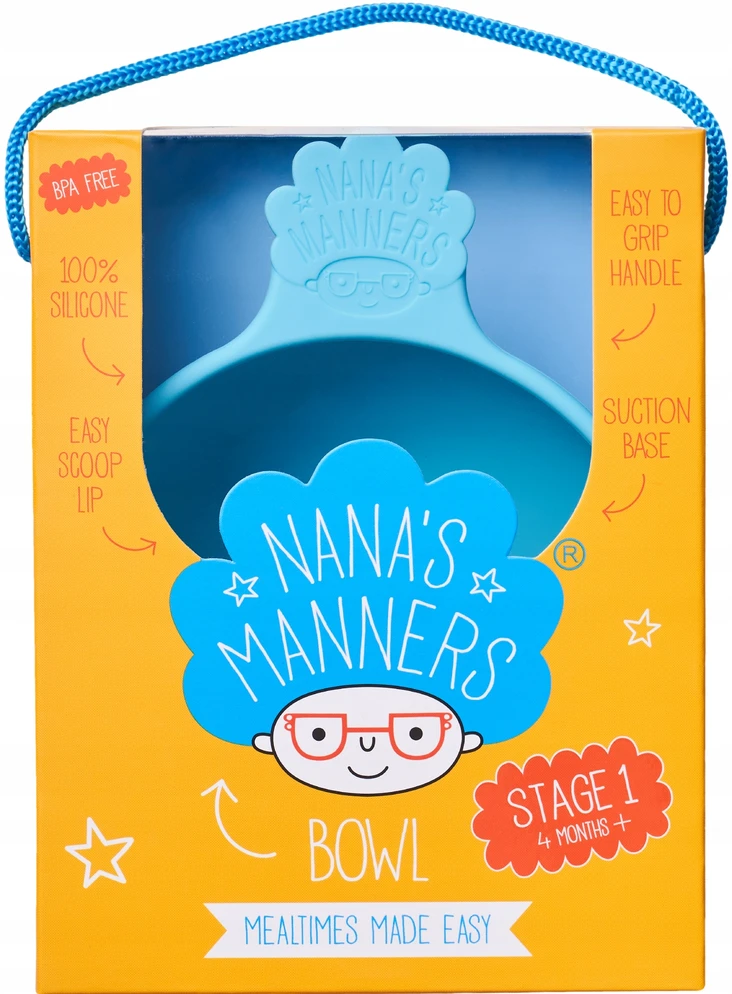 Nana's Manners Stage 1 dubuo su siurbtuku MĖLYNA MĖLYNA